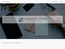 Tablet Screenshot of conviersolutions.com